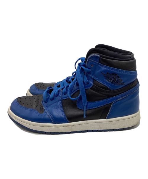 NIKE（ナイキ）NIKE (ナイキ) Air Jordan 1 Retro High OG ブルー×ブラック サイズ:SIZE 26cmの古着・服飾アイテム
