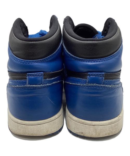 NIKE（ナイキ）NIKE (ナイキ) Air Jordan 1 Retro High OG ブルー×ブラック サイズ:SIZE 26cmの古着・服飾アイテム