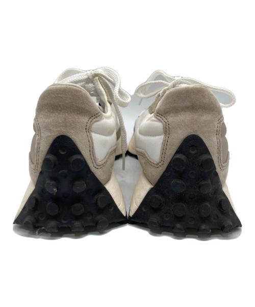 NEW BALANCE（ニューバランス）NEW BALANCE (ニューバランス) ローカットスニーカー ホワイト×ベージュ サイズ:27.0cmの古着・服飾アイテム