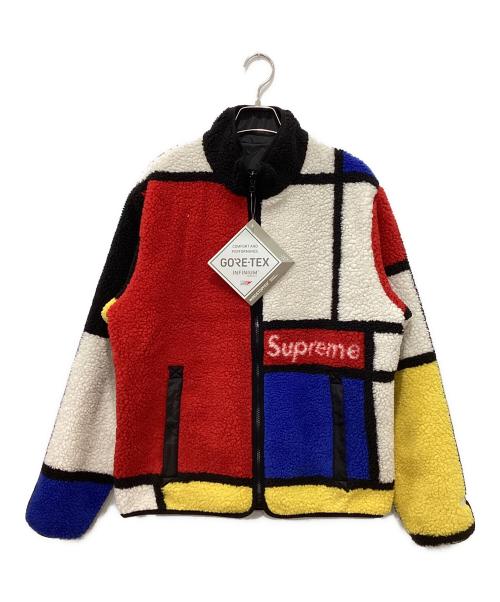 SUPREME（シュプリーム）SUPREME (シュプリーム) Reversible Colorblocked Fleece jacket ブラック サイズ:Mの古着・服飾アイテム