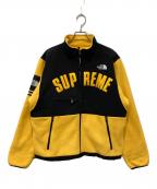 SUPREME×THE NORTH FACEシュプリーム×ザ ノース フェイス）の古着「Denali Fleece Jacket」｜ブラック×イエロー