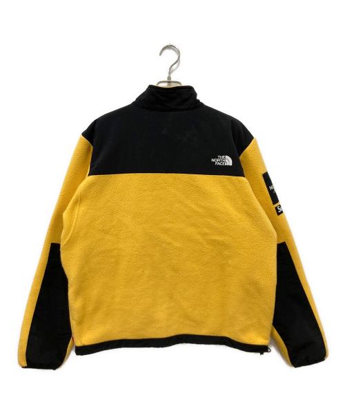 SUPREME（シュプリーム）SUPREME (シュプリーム) THE NORTH FACE (ザ ノース フェイス) Denali Fleece Jacket ブラック×イエロー サイズ:Mの古着・服飾アイテム