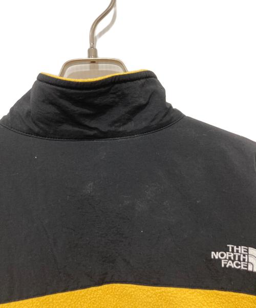 SUPREME（シュプリーム）SUPREME (シュプリーム) THE NORTH FACE (ザ ノース フェイス) Denali Fleece Jacket ブラック×イエロー サイズ:Mの古着・服飾アイテム