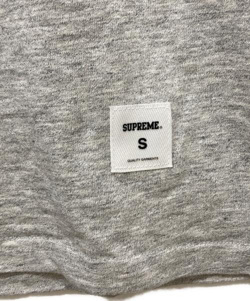 SUPREME（シュプリーム）Supreme (シュプリーム) Plaid Applique S/S Top グレー サイズ:Sの古着・服飾アイテム