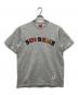 Supreme（シュプリーム）の古着「Plaid Applique S/S Top」｜グレー