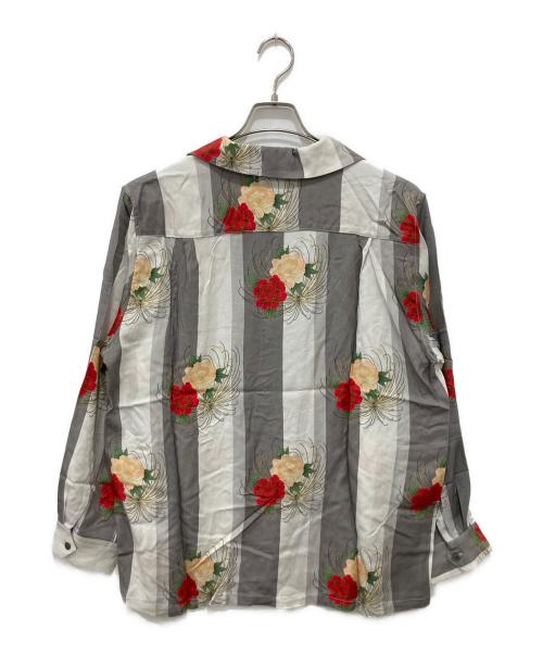 NEAT ALOHA（ニートアロハ）NEAT ALOHA (ニートアロハ) アロハシャツ グレー サイズ:Mの古着・服飾アイテム