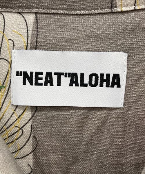 NEAT ALOHA（ニートアロハ）NEAT ALOHA (ニートアロハ) アロハシャツ グレー サイズ:Mの古着・服飾アイテム