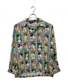 NEAT ALOHA（ニートアロハ）の古着「GIRL EFUDA L/S SHIRT」｜マルチカラー
