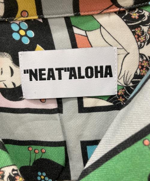 NEAT ALOHA（ニートアロハ）NEAT ALOHA (ニートアロハ) GIRL EFUDA L/S SHIRT マルチカラー サイズ:Lの古着・服飾アイテム