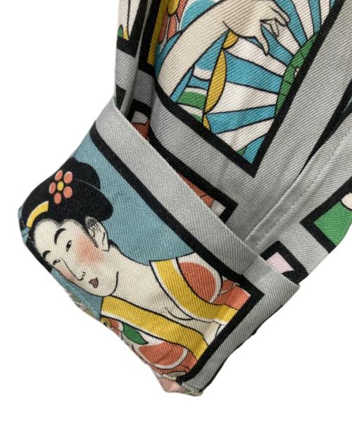 NEAT ALOHA（ニートアロハ）NEAT ALOHA (ニートアロハ) GIRL EFUDA L/S SHIRT マルチカラー サイズ:Lの古着・服飾アイテム