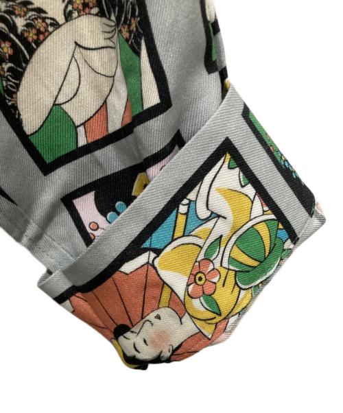 NEAT ALOHA（ニートアロハ）NEAT ALOHA (ニートアロハ) GIRL EFUDA L/S SHIRT マルチカラー サイズ:Lの古着・服飾アイテム