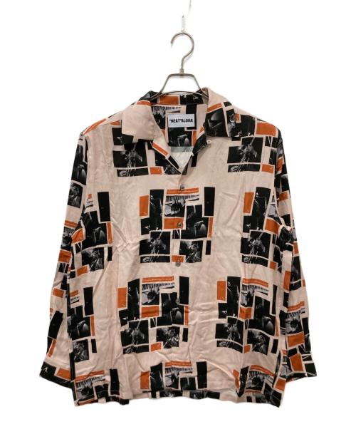 NEAT ALOHA（ニートアロハ）NEAT ALOHA (ニートアロハ) アロハシャツ ベージュ サイズ:Mの古着・服飾アイテム