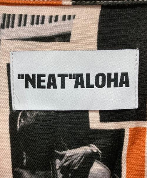 NEAT ALOHA（ニートアロハ）NEAT ALOHA (ニートアロハ) アロハシャツ ベージュ サイズ:Mの古着・服飾アイテム