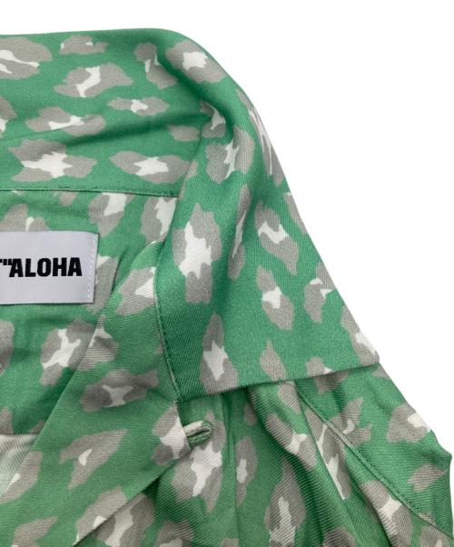 NEAT ALOHA（ニートアロハ）NEAT ALOHA (ニートアロハ) アロハシャツ グリーン サイズ:Lの古着・服飾アイテム