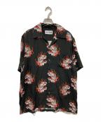 NEAT ALOHAニートアロハ）の古着「アロハシャツ」｜ブラック