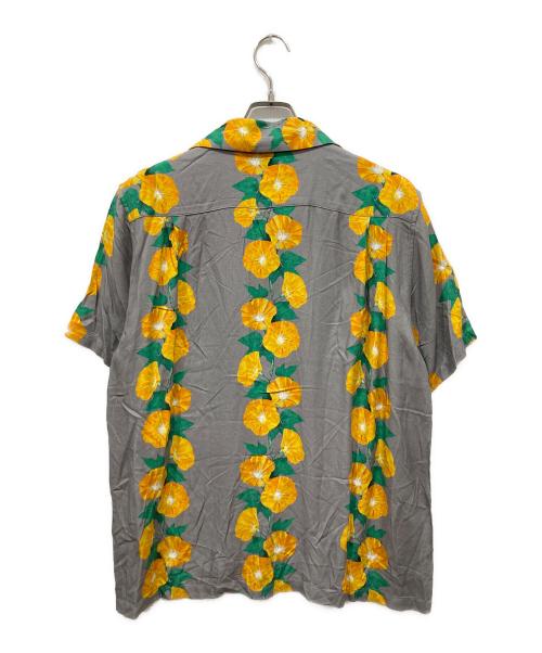 NEAT ALOHA（ニートアロハ）NEAT ALOHA (ニートアロハ) アロハシャツ グレー サイズ:Mの古着・服飾アイテム