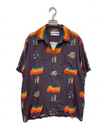 NEAT ALOHA（ニートアロハ）の古着「アロハシャツ」｜ネイビー