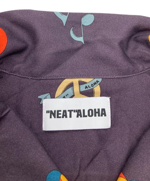 NEAT ALOHA（ニートアロハ）NEAT ALOHA (ニートアロハ) アロハシャツ ネイビー サイズ:Mの古着・服飾アイテム