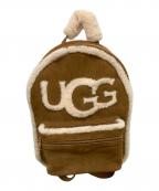 UGGアグ）の古着「DANNIE BACKPACK SHEEPSKIN」｜ブラウン