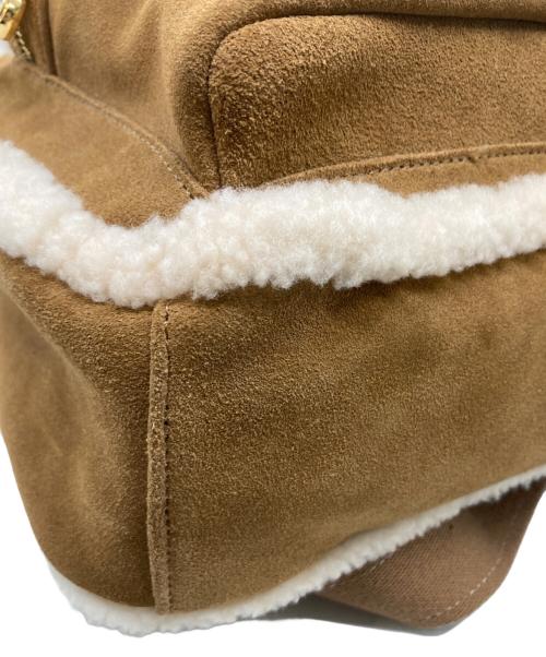 UGG（アグ）UGG (アグ) DANNIE BACKPACK SHEEPSKIN ブラウンの古着・服飾アイテム