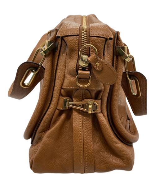 Chloe（クロエ）Chloe (クロエ) 2WAYレザーバッグ ブラウンの古着・服飾アイテム