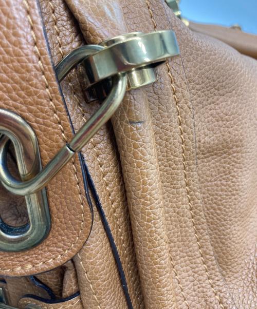 Chloe（クロエ）Chloe (クロエ) 2WAYレザーバッグ ブラウンの古着・服飾アイテム