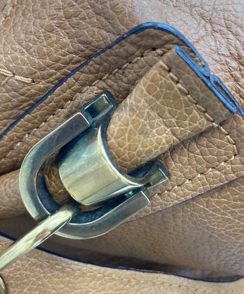 Chloe（クロエ）Chloe (クロエ) 2WAYレザーバッグ ブラウンの古着・服飾アイテム