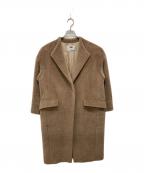 自由区ジユウク）の古着「AGNONA シャギーコート」｜ベージュ