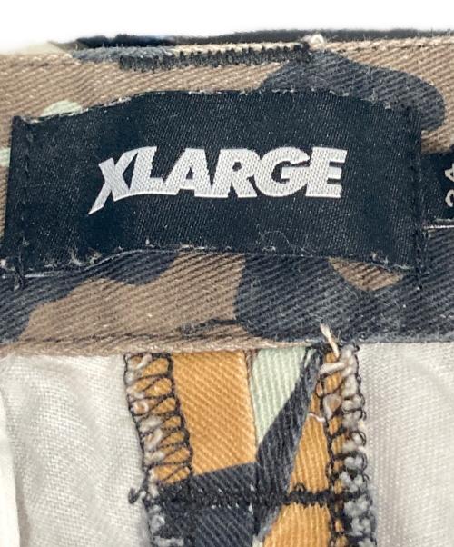 X-LARGE（エクストララージ）X-LARGE (エクストララージ) パッチワークパンツ マルチカラー サイズ:W34の古着・服飾アイテム