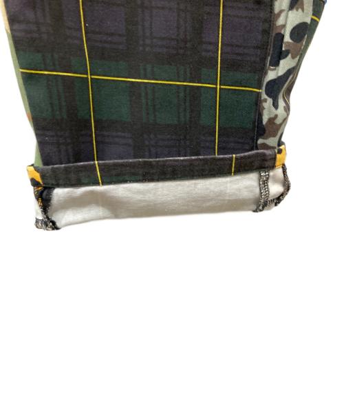 X-LARGE（エクストララージ）X-LARGE (エクストララージ) パッチワークパンツ マルチカラー サイズ:W34の古着・服飾アイテム