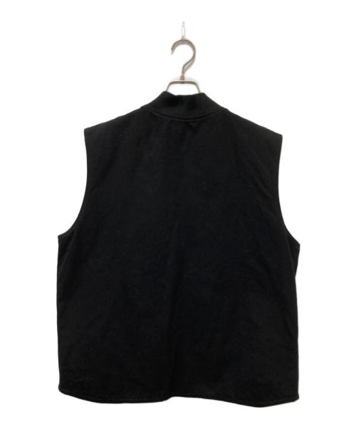 X-LARGE（エクストララージ）X-LARGE (エクストララージ) OMBRE PLAID REVERSIBLE VEST ブラック サイズ:Lの古着・服飾アイテム