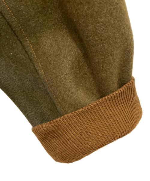 RRL（ダブルアールエル）RRL (ダブルアールエル) WOOL SPORTS JACKET ブラウン×グリーン サイズ:Ｍの古着・服飾アイテム