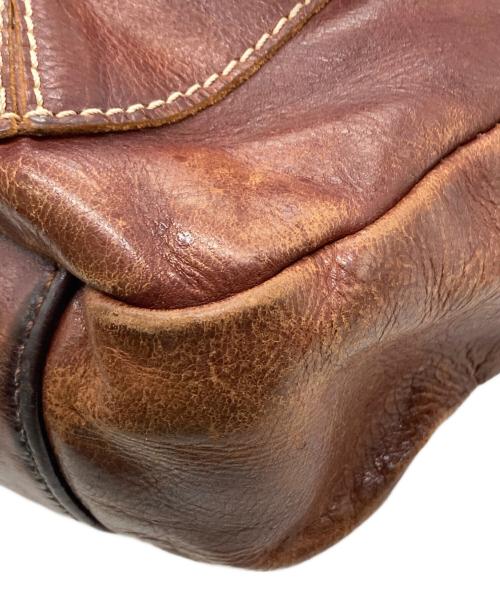 campomaggi（カンポマッジ）campomaggi (カンポマッジ) ショルダーバッグ ブラウンの古着・服飾アイテム