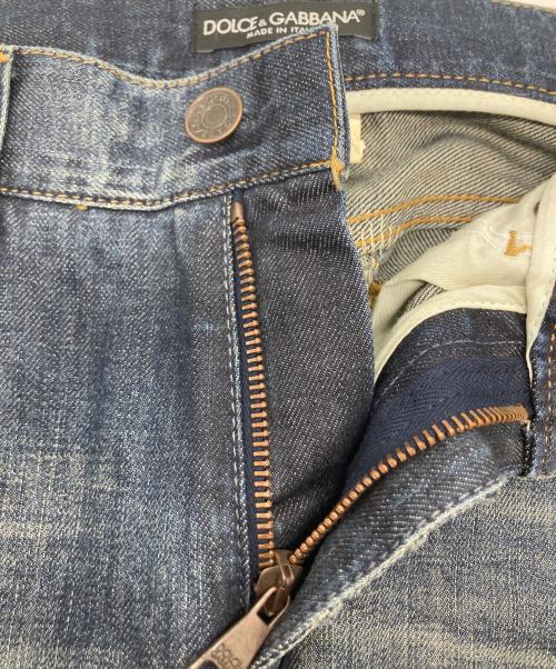 DOLCE & GABBANA（ドルチェ＆ガッバーナ）DOLCE & GABBANA (ドルチェ＆ガッバーナ) デニムパンツ インディゴ サイズ:44の古着・服飾アイテム
