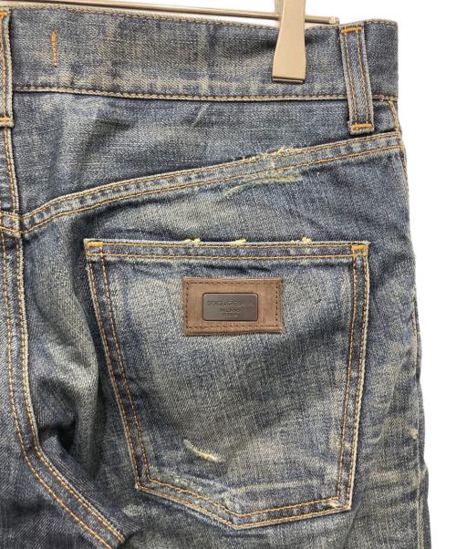 DOLCE & GABBANA（ドルチェ＆ガッバーナ）DOLCE & GABBANA (ドルチェ＆ガッバーナ) デニムパンツ インディゴ サイズ:44の古着・服飾アイテム