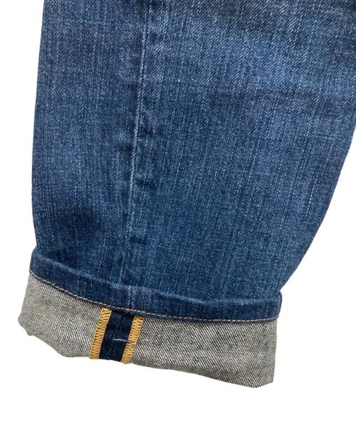 DSQUARED2（ディースクエアード）DSQUARED2 (ディースクエアード) KENNY TWIST ペイント加工 デニムパンツ インディゴ サイズ:44の古着・服飾アイテム