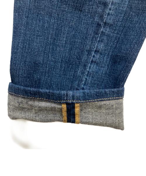 DSQUARED2（ディースクエアード）DSQUARED2 (ディースクエアード) KENNY TWIST ペイント加工 デニムパンツ インディゴ サイズ:44の古着・服飾アイテム