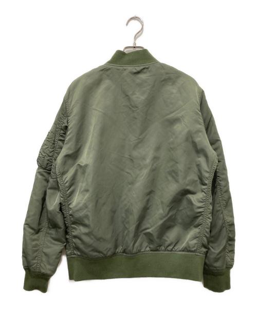 ALPHA（アルファ）ALPHA (アルファ) SOUVENIR JACKET REVERSE ブルー×グリーン サイズ:Mの古着・服飾アイテム