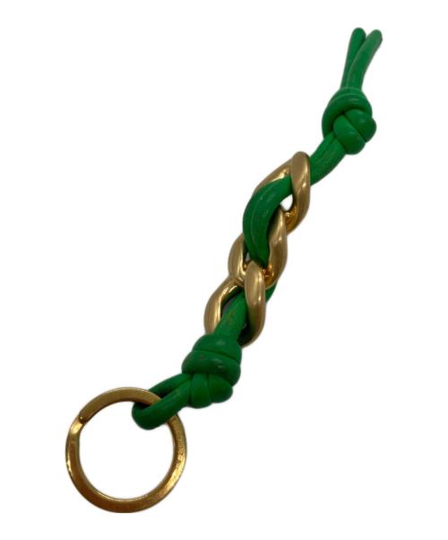 BOTTEGA VENETA（ボッテガベネタ）BOTTEGA VENETA (ボッテガベネタ) キーリング グリーンの古着・服飾アイテム