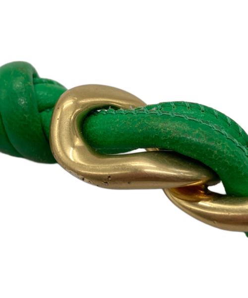 BOTTEGA VENETA（ボッテガベネタ）BOTTEGA VENETA (ボッテガベネタ) キーリング グリーンの古着・服飾アイテム