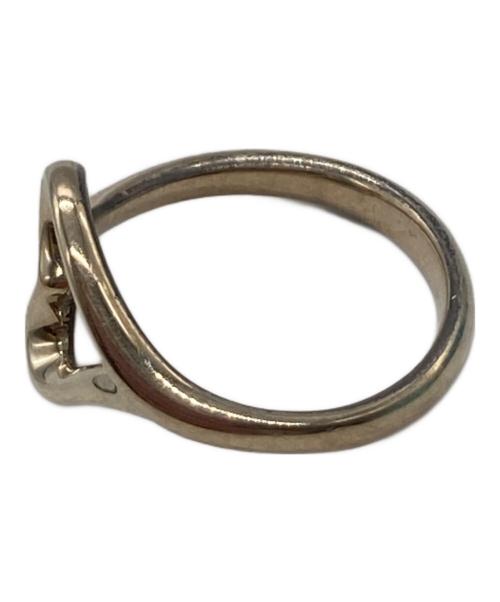 TIFFANY & Co.（ティファニー アンド コー）TIFFANY & Co. (ティファニー) オープン ハート リング サイズ:9号の古着・服飾アイテム