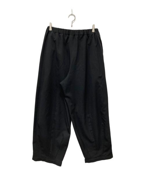 gomme HOMME（ゴム オム）gomme HOMME (ゴム オム) アシンメトリータックパンツ ブラック サイズ:Mの古着・服飾アイテム