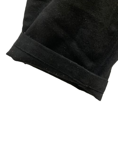 SEDAN ALL-PURPOSE（セダンオールパーパス）SEDAN ALL-PURPOSE (セダンオールパーパス) Wool Serge Big Trousers ブラック サイズ:XLの古着・服飾アイテム