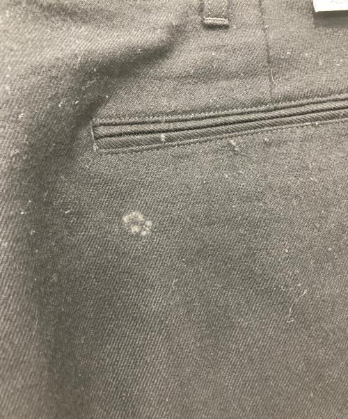 SEDAN ALL-PURPOSE（セダンオールパーパス）SEDAN ALL-PURPOSE (セダンオールパーパス) Wool Serge Big Trousers ブラック サイズ:XLの古着・服飾アイテム