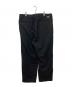 SEDAN ALL-PURPOSE (セダンオールパーパス) Wool Serge Big Trousers ブラック サイズ:XL：4000円