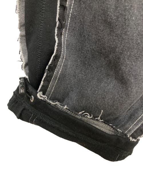 IROQUOIS（イロコイ）IROQUOIS (イロコイ) 再構築デニム ブラック サイズ:4の古着・服飾アイテム