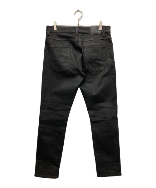 NUDIE JEANS（ヌーディー・ジーンズ）NUDIE JEANS (ヌーディー・ジーンズ) コーティングデニムパンツ ブラック サイズ:32の古着・服飾アイテム