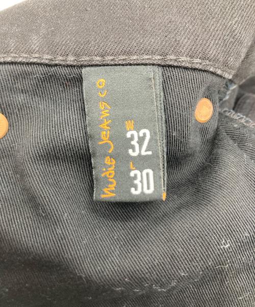 NUDIE JEANS（ヌーディー・ジーンズ）NUDIE JEANS (ヌーディー・ジーンズ) コーティングデニムパンツ ブラック サイズ:32の古着・服飾アイテム