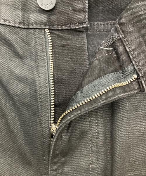 NUDIE JEANS（ヌーディー・ジーンズ）NUDIE JEANS (ヌーディー・ジーンズ) コーティングデニムパンツ ブラック サイズ:32の古着・服飾アイテム