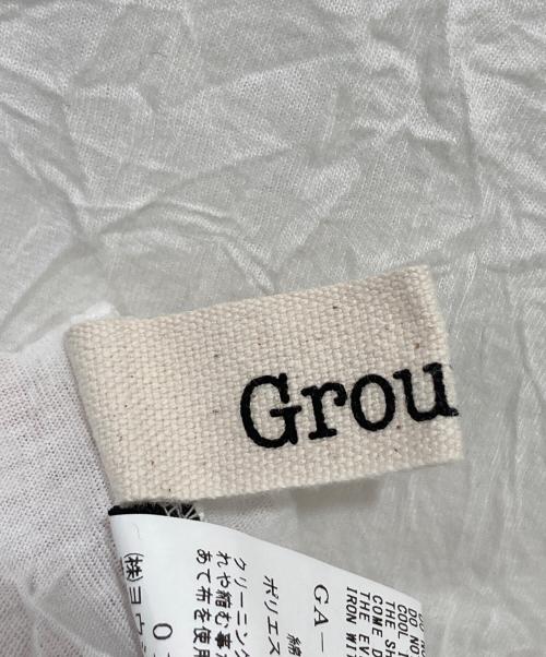 GROUND Y（グラウンドワイ）GROUND Y (グラウンドワイ) C/PE WASHER JERSEY BUTTON OPENED BIG TURTLENECK CUT SEW ホワイト サイズ:3の古着・服飾アイテム